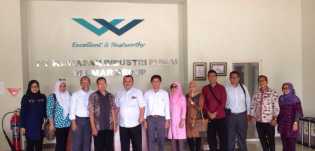 kunjungan kerja dalam rangka implementasi kemudahan investasi langsung konstruksi di kawasan industri dumai