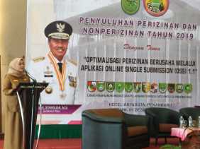 dorong masuknya investor, pemprov riau terus berupaya meningkatkan pelayanan perizinan
