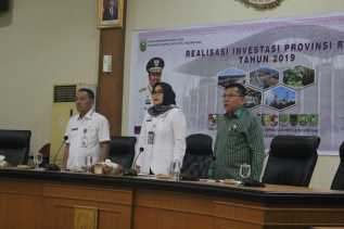 Release Realisasi Investasi Tahun 2019 dan Launching Riau Investmen Canal